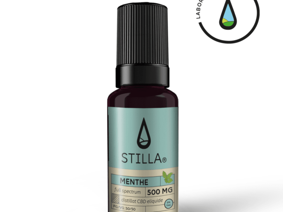 E-liquide Menthe CBD Stilla 500mg