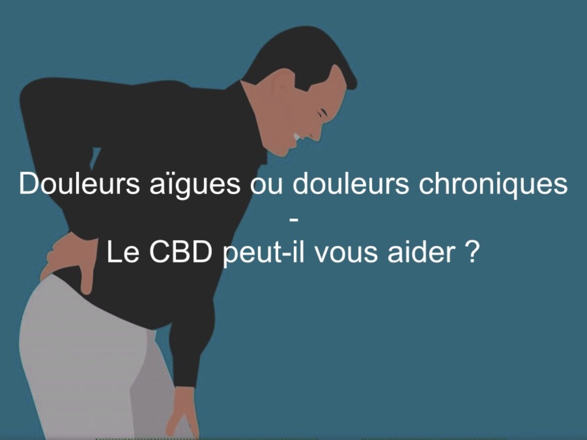 Le Cbd Peut Il Soulager La Douleur Kanaleg